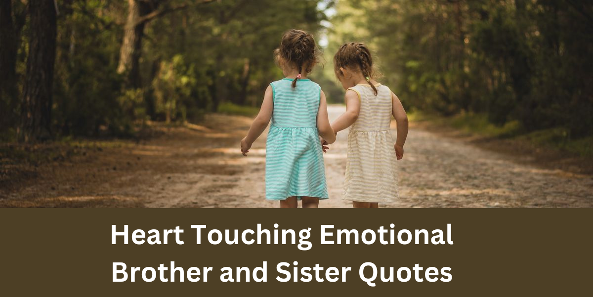 Heart Touching Emotional Brother and Sister Quotes